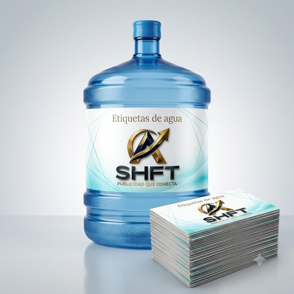 ETIQUETAS DE AGUA