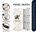 PANEL ARAÑA TEXTIL